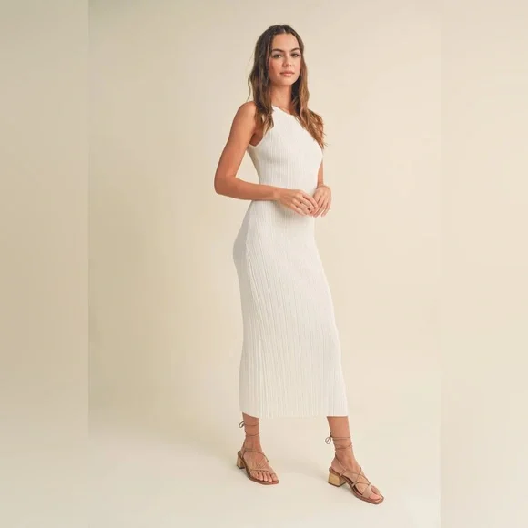 Miou Muse ribbed maxi dress - Picture 2 of 10